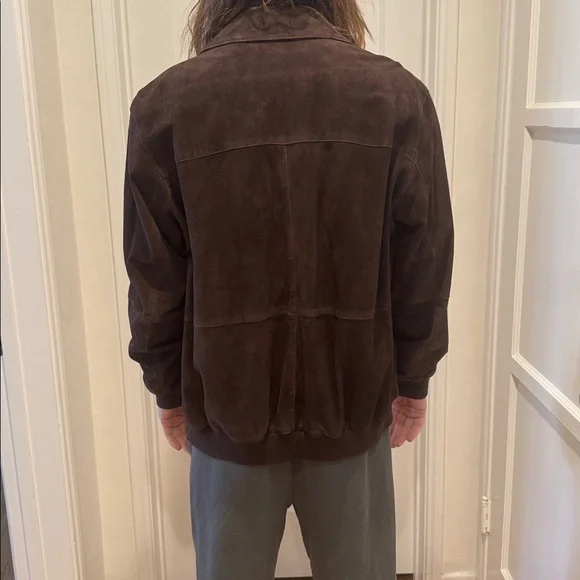 Bobby Jones Dark Brown Suede Jacket - Picture 3 of 10